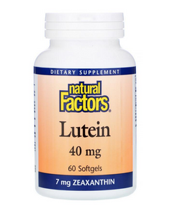 Natural Factors - Lutein 40 mg - 60 Softgels