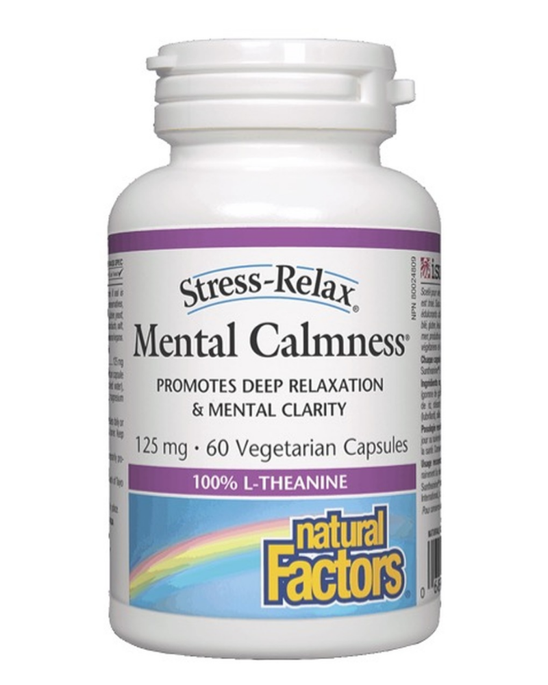 Natural Factors - Mental Calmness - 60 Vegetarian capsules