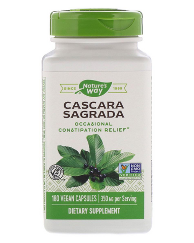 Cascara Sagrada is used to help relieve occasional constipation.  At Nature's Way®, we believe nature knows best. That's why our  mission is to seek out the best herbs the earth has to give. We will go to any continent or country to find where herbs grow best, so we can bring you the purest botanicals possible. It's the way we deliver uncompromising quality and the way to help you live healthier. It's not just our way, it's Nature's Way.
