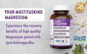 New Chapter - Magnesium & Ashwagandha tablets