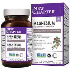Magnesium supplement for muscle, bone, heart & nerve health, plus supports calm & relaxation with science-backed Ashwagandha.