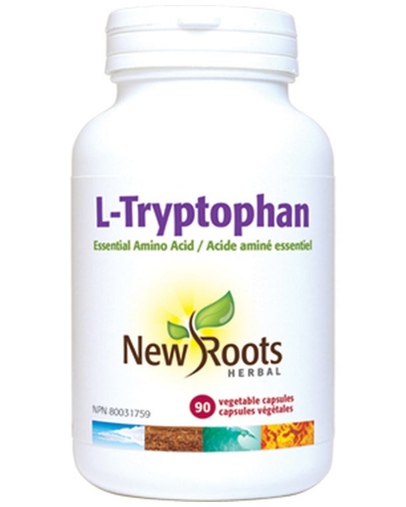 New Roots Herbal’s L‑Tryptophan is an excellent choice to supplement levels of the critical amino acid that deplete as we age and can prove useful for insomnia, mood enhancement, and overall wellbeing.