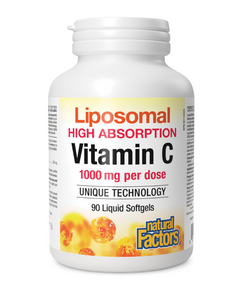 Natural Factors Liposomal Vitamin C is an enhanced, highly absorbable source of vitamin C to support immune function and provide antioxidants that help protect against free radicals. This new, specialized delivery system encases buffered vitamin C within a liposome. This protects vitamin C during digestion to ensure a fast and efficient uptake into the cells without the digestive upset of standard forms.