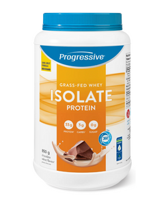 Progressive Grass-Fed Whey Isolate features features a gently processed, low temperature filtered whey protein isolate imported from New Zealand. New Zealand proteins are considered to be the cleanest in the world. The cattle are raised without the use of growth regulating steroids or milk inducing hormones (including rBGH) and the milk supply is routinely screened for over 200 agricultural and chemical contaminants.