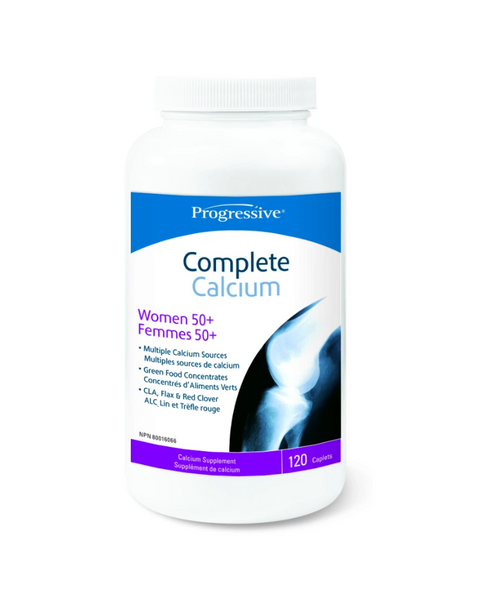Calcium is an essential component of a healthy diet, especially for women over 50. After menopause, it is not uncommon for women to lose up to 5% of their bone mass each and every year. For this reason, Complete Calcium for Women 50+ has been formulated with additional calcium as well as herbal extracts to help balance hormones.