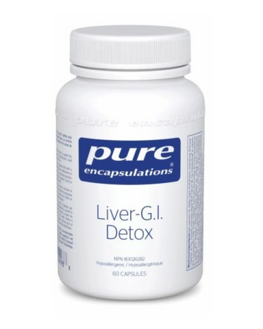 Liver-G.I. Detox is formulated to help support gastrointestinal health and function of the liver, an organ involved in detoxification. Silymarin supports the liver by enhancing phase II detoxification enzymes, supporting glutathione synthesis and promoting liver cell functions. Provided alongside the amino acids glutamine, glycine and taurine, methionine is a lipotropic compound that enhances healthy hepatic function by supporting lipid metabolism and glutathione concentration.