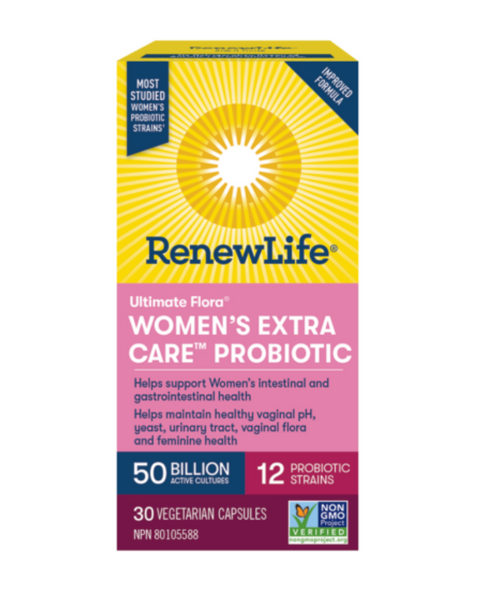 Renew Life - Ultimate Flora® Women's Extra Care Probiotic, 50 Billion