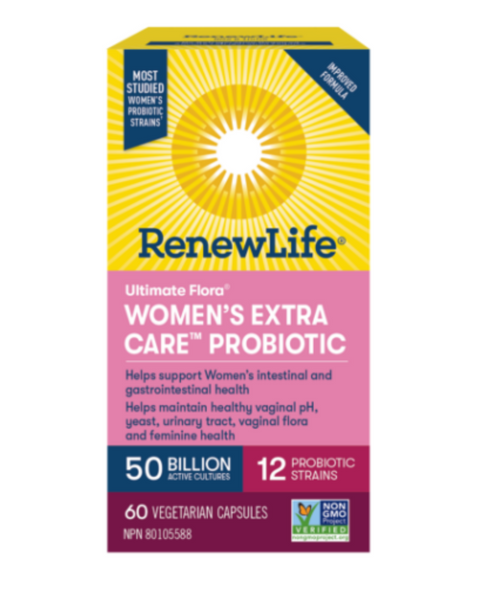 Renew Life - Ultimate Flora® Women's Extra Care Probiotic, 50 Billion