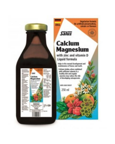 Put your best (and strongest) foot forward and face calcium deficiency head on with Salus Calcium Magnesium liquid. This highly absorbable liquid tonic combines calcium with magnesium, zinc, and vitamin D, promoting maximum calcium absorption where it’s needed, in the bones,* helping them stay strong and healthy.