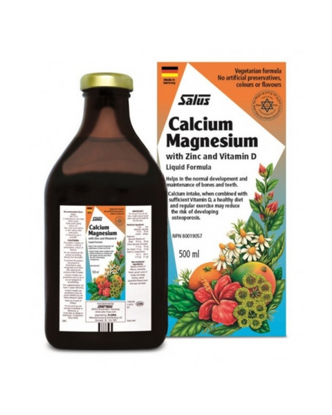 Put your best (and strongest) foot forward and face calcium deficiency head on with Salus Calcium Magnesium liquid. This highly absorbable liquid tonic combines calcium with magnesium, zinc, and vitamin D, promoting maximum calcium absorption where it’s needed, in the bones,* helping them stay strong and healthy.