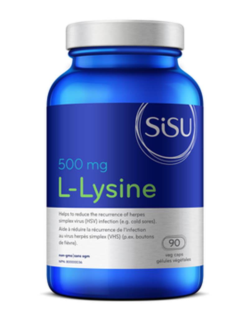 SISU L-Lysine helps to reduce the recurrence, severity, and healing time of cold sores.