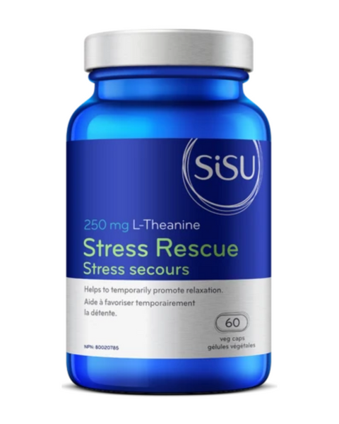 SISU Stress Rescue L-Theanine helps to temporarily promote relaxation.