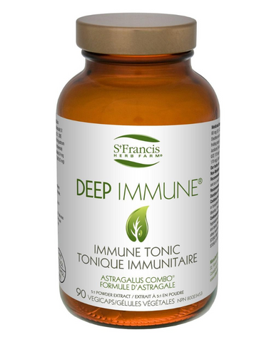 Deep Immune helps the body optimize its own inherent immunity. It works in harmony with the body and can treat symptoms without depressing normal function. It’s a formula that corrects physiological imbalances and restores normal tissue function.