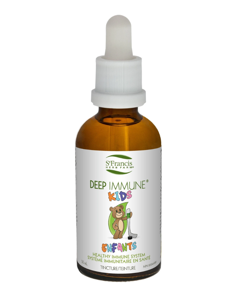 This simplified version of our Deep Immune formula is tailored to the needs of children and consists of key adaptogenic herbs to balance the immune system and help prevent immune illnesses.