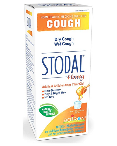 Homeopathic medicine used for dry or wet cough, irritating cough or cough with phlegm.