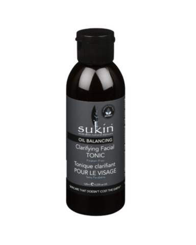 ﻿Sukin's Clarifying Facial Tonic is a deeply clarifying facial tonic for post-cleanse balance and refinement. White tea extract, pomegranate and bilberry extracts impart antioxidants and vitamins to the skin, purifying the pores.  
