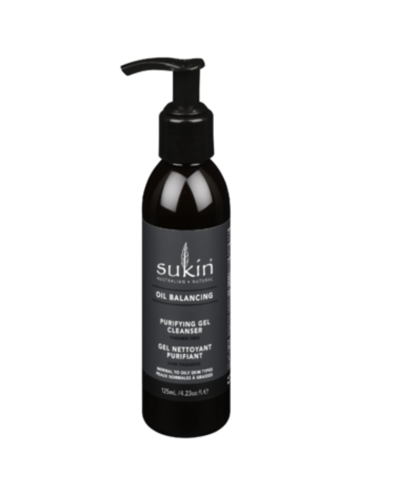 The Oil-Balancing Gel Cleanser by Sukin is a gel based cleanser formulated for every day use. The cleanser is enriched with bamboo charcoal to purify and balance the complexion and leave you feeling fresh and smooth.