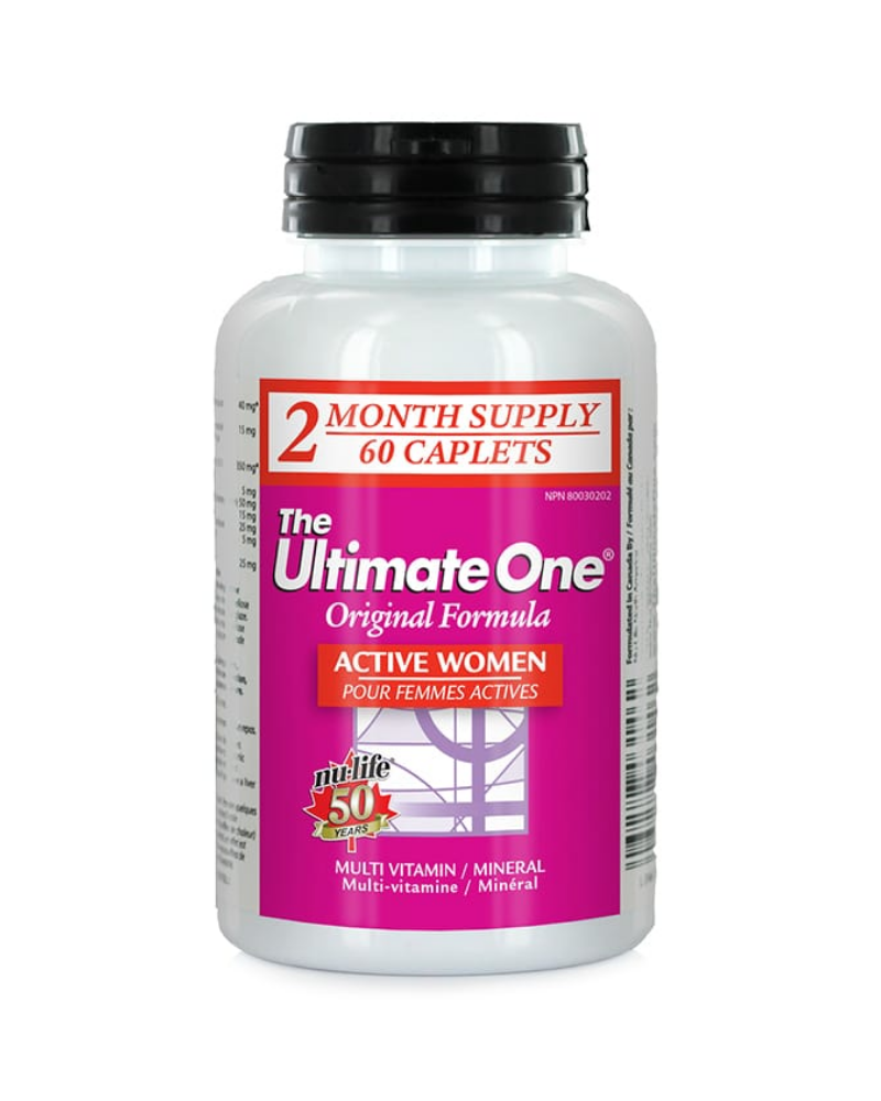  The Ultimate One Original has just what you need. Higher levels of the B-complex vitamins to help cope with stress and deliver energy, higher potencies of minerals for improved physical performance and skeletal health and a potent antioxidant blend to protect against free-radical damage and protect skin. Standardized herbs specific to a women's health improve the formula's effectiveness.