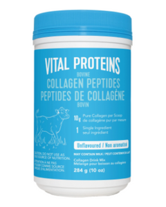Vital Proteins™ bovine collagen peptides powder is made of one simple ingredient, hydrolyzed bovine collagen peptides.