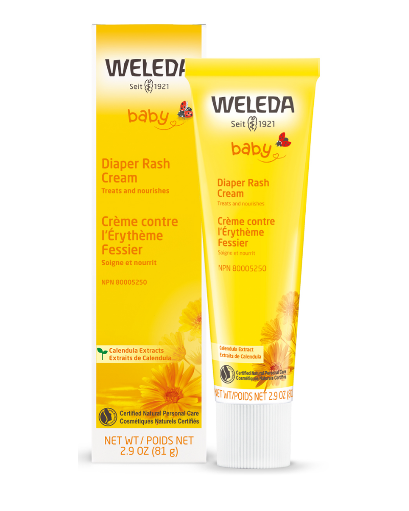 As a natural healing alternative, choose Weleda's Diaper-Care for quick, effective relief for your baby's diaper rash and minor skin irritations. Zinc oxide protects and promotes healing, while calendula soothes the skin.